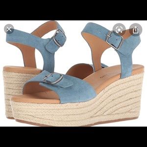 Lucky Brand Niveah Espadrille wedges size 6